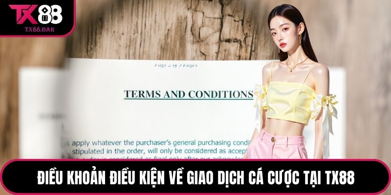 Điều khoản điều kiện về giao dịch cá cược tại TX88