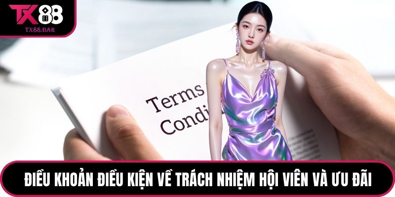Điều khoản điều kiện về trách nhiệm hội viên và ưu đãi