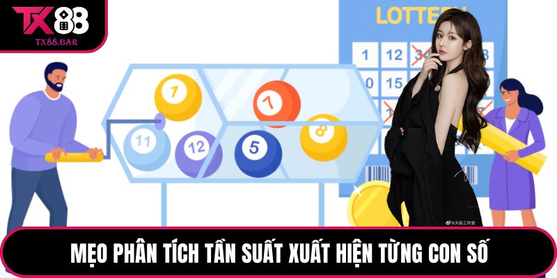 Mẹo phân tích tần suất xuất hiện từng con số