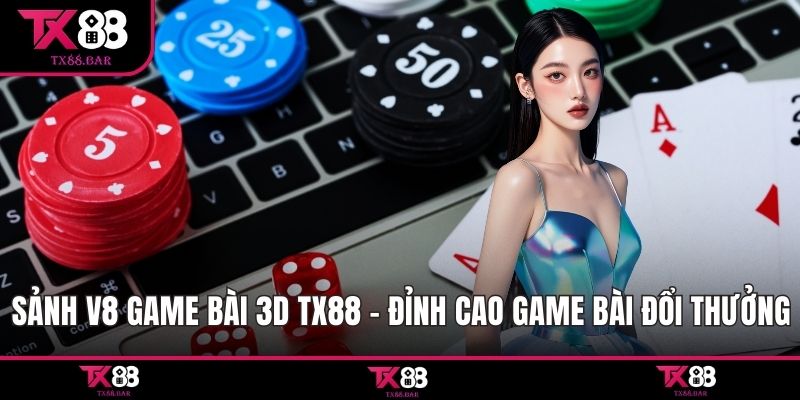 Sảnh V8 game bài 3D